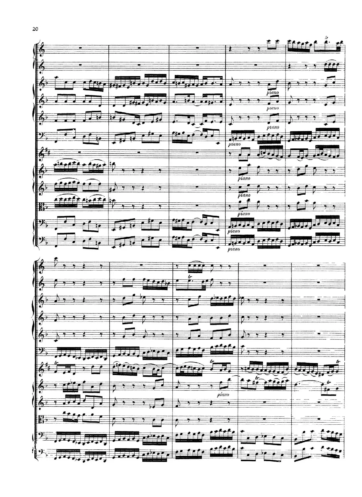 Brandenburg Concerto No.1 in F Major（勃兰登堡协奏曲第一号）