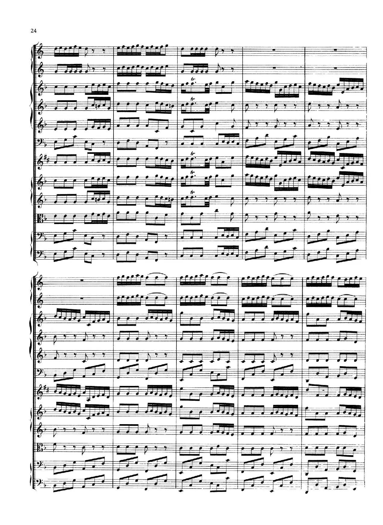 Brandenburg Concerto No.1 in F Major（勃兰登堡协奏曲第一号）