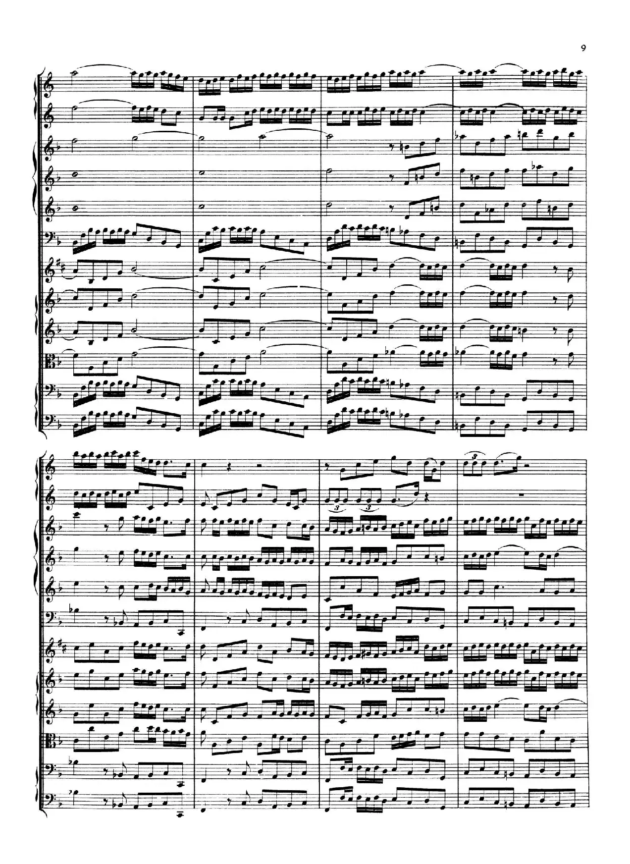 Brandenburg Concerto No.1 in F Major（勃兰登堡协奏曲第一号）