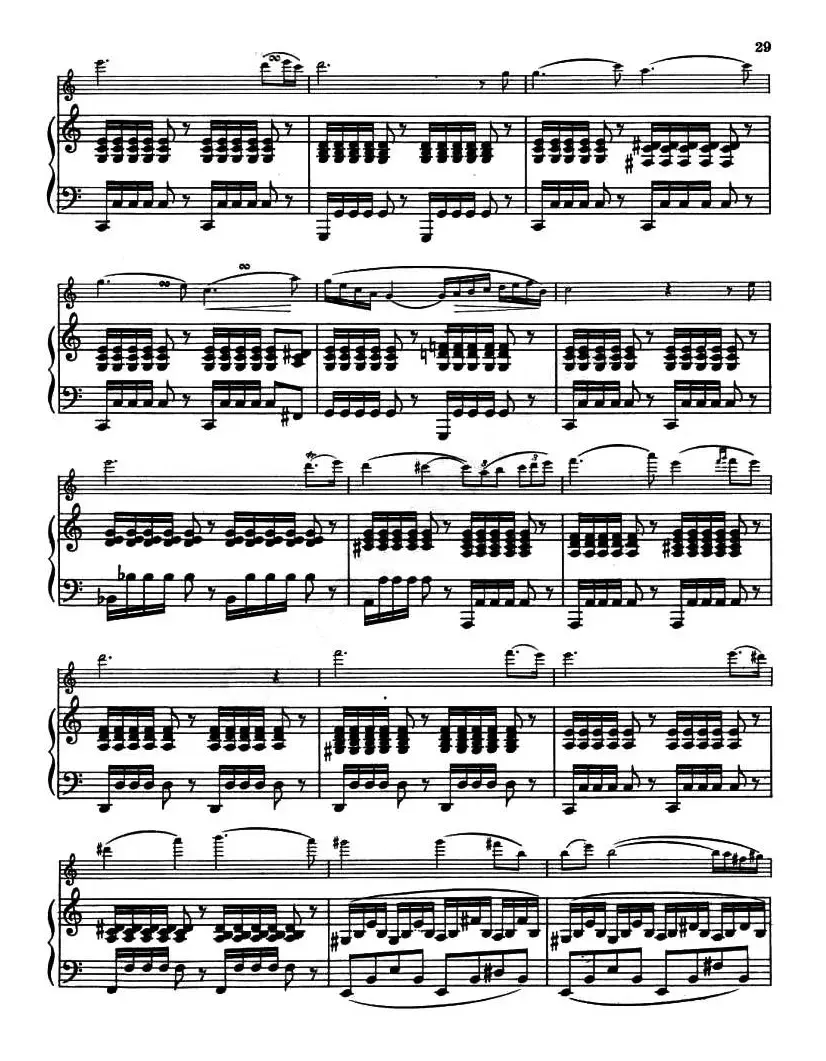 AIR VARIE No.6（天空变奏曲）（小提琴+钢琴伴奏）