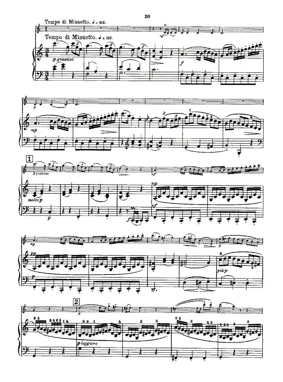 Mozart - Violin Sonata No.2, KV. 303（第二小提琴奏鸣曲）