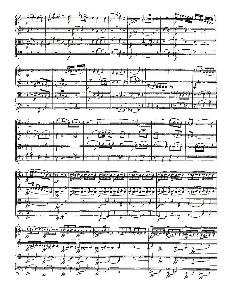 Quartet No. 8 in F Major, K. 168（F大调第八弦乐四重奏）