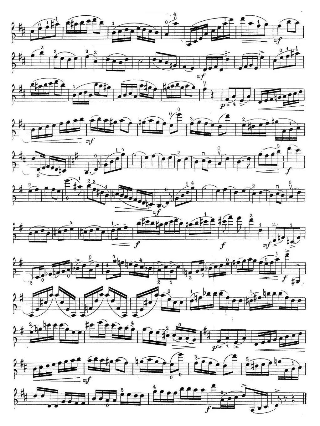 Concertino（O. Rieding,Op.25）