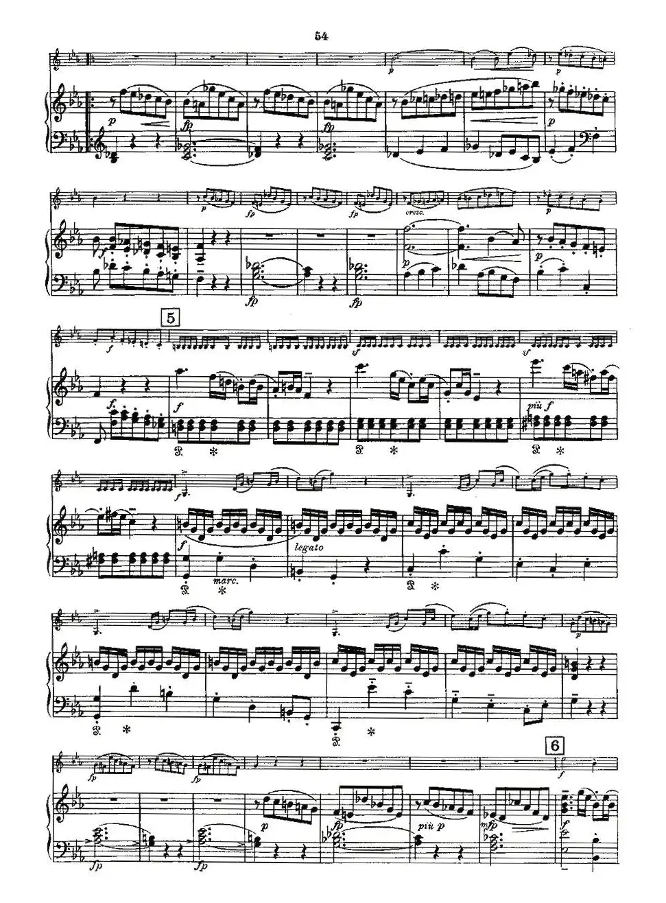 Mozart - Violin Sonata No.5, KV. 302（第五小提琴奏鸣曲）