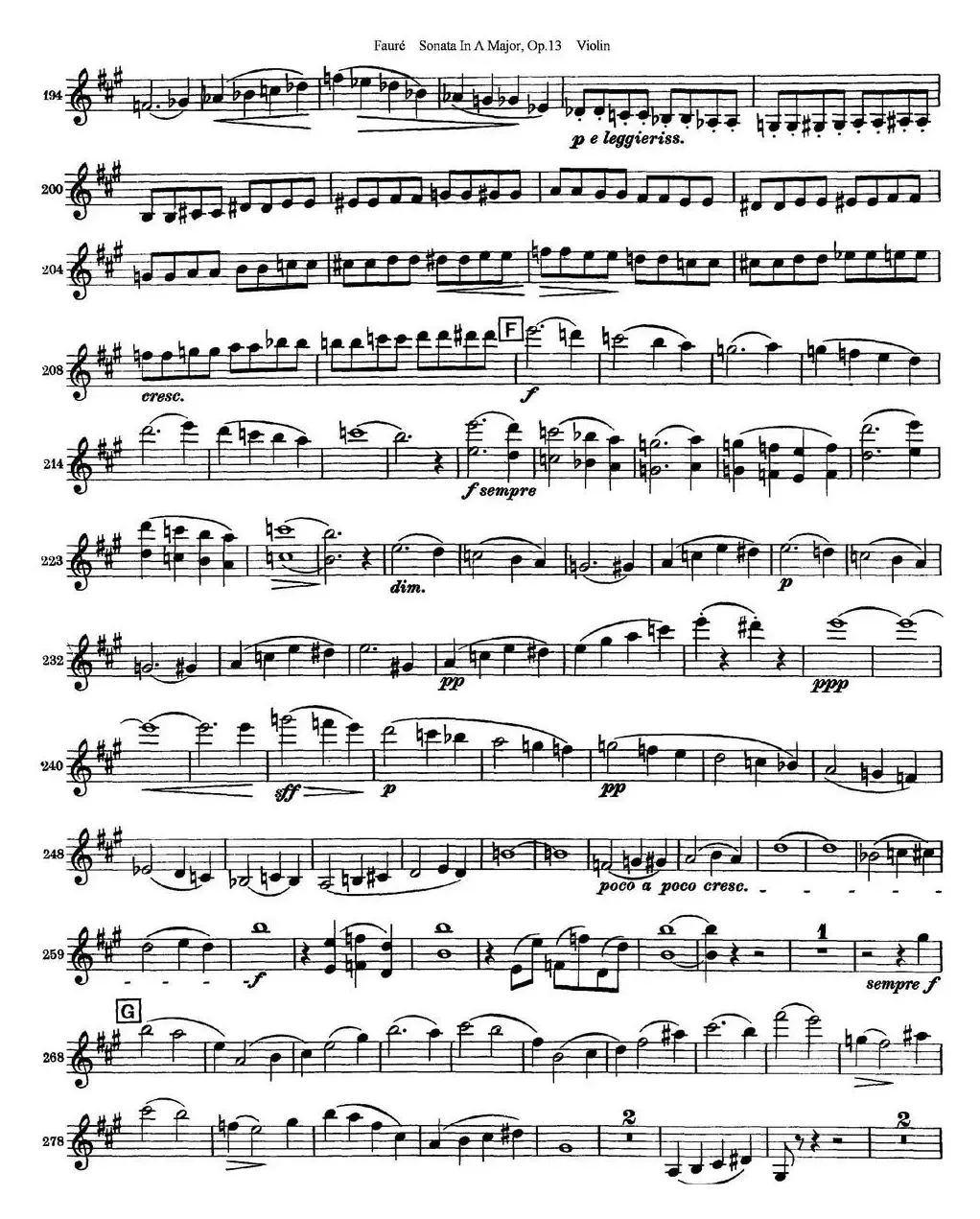 Violin Sonata No.1 Op.13