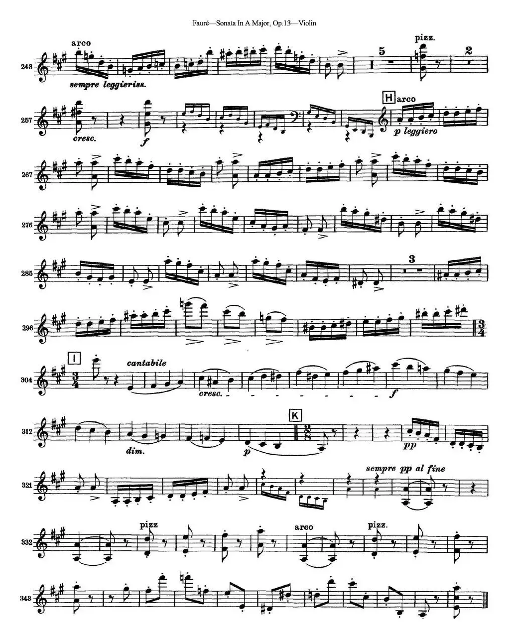 Violin Sonata No.1 Op.13