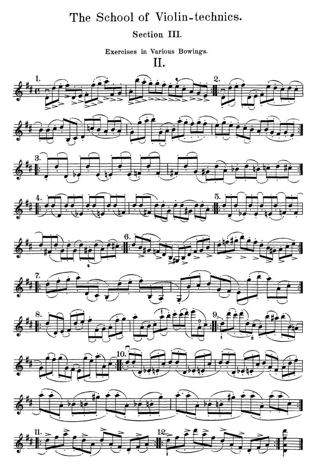 史拉迪克小提琴技术练习 第3册（Ⅱ）