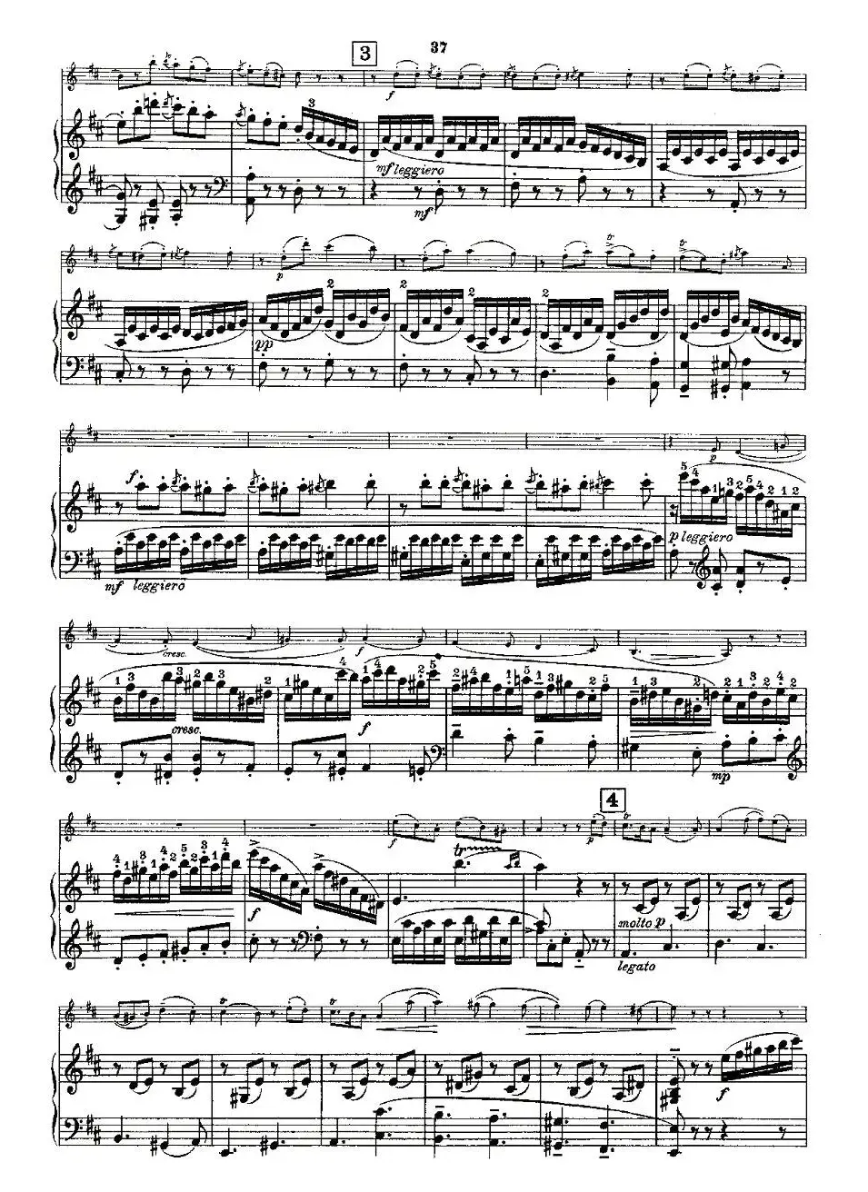 Mozart - Violin Sonata No.3, KV. 306（第三小提琴奏鸣曲）