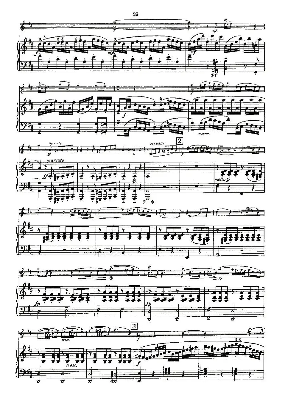 Mozart - Violin Sonata No.3, KV. 306（第三小提琴奏鸣曲）