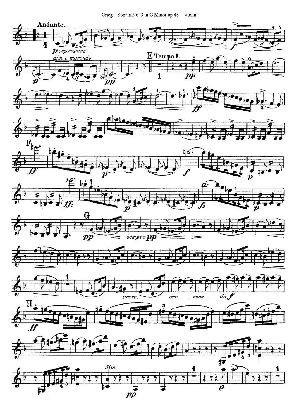 Violin Sonata No.1 Op.3