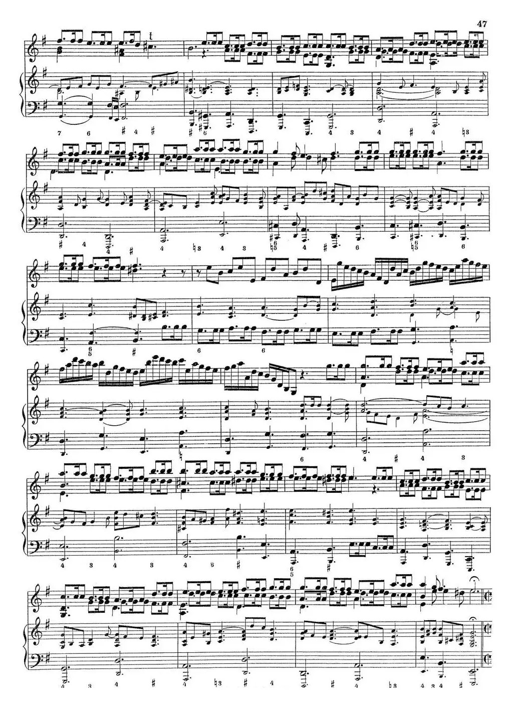 Biber Violin Sonata V（小提琴+钢琴伴奏）