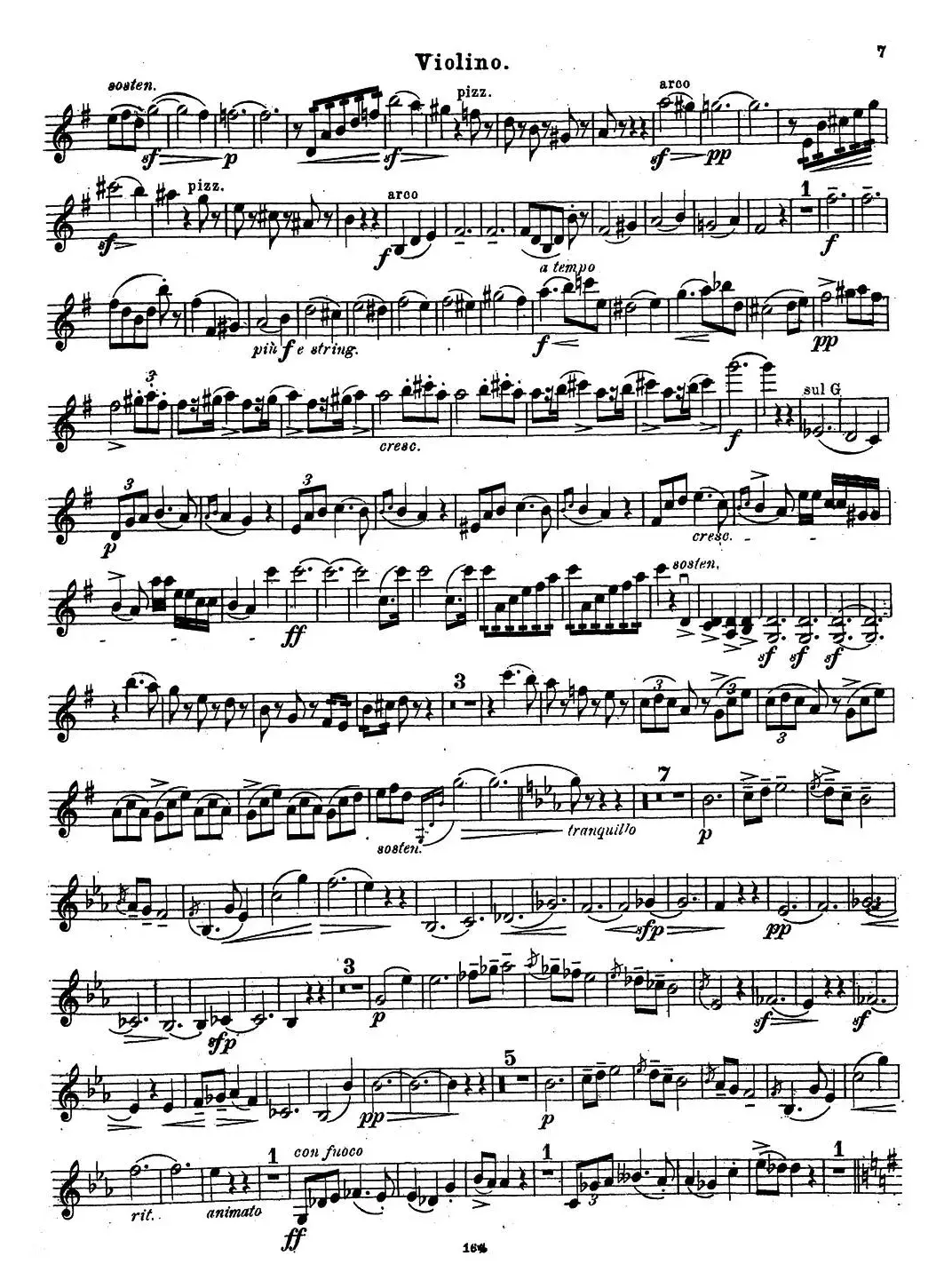 VIOLIN SONATA No.2 in G major（G大调第二小提琴奏鸣曲）（Ⅱ）