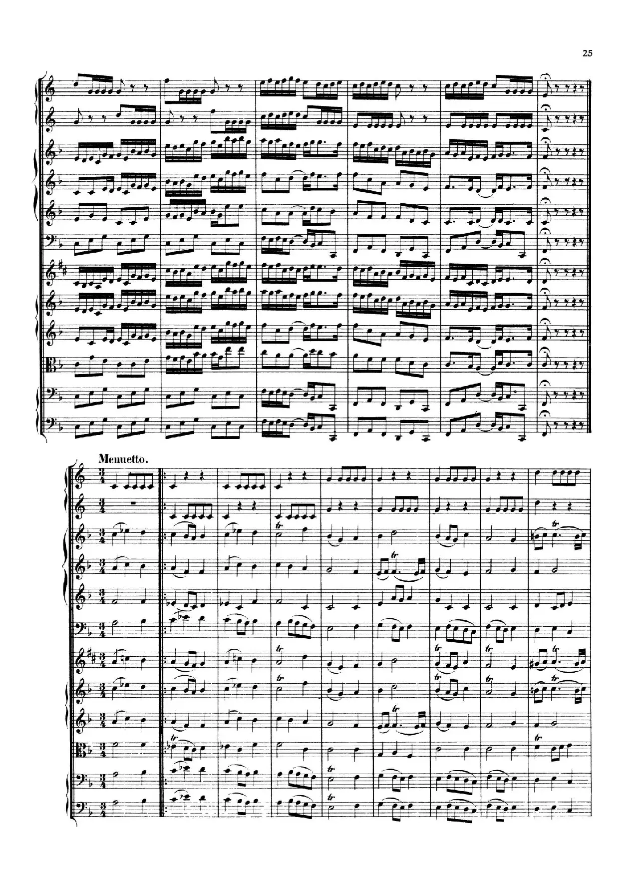 Brandenburg Concerto No.1 in F Major（勃兰登堡协奏曲第一号）