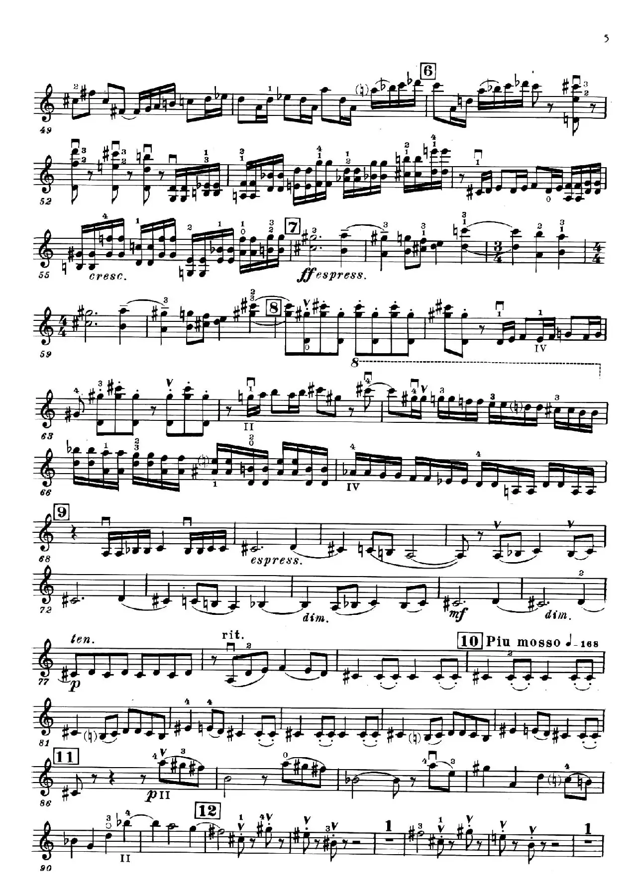 Concerto Op.129 No.2（第二小提琴协奏曲）