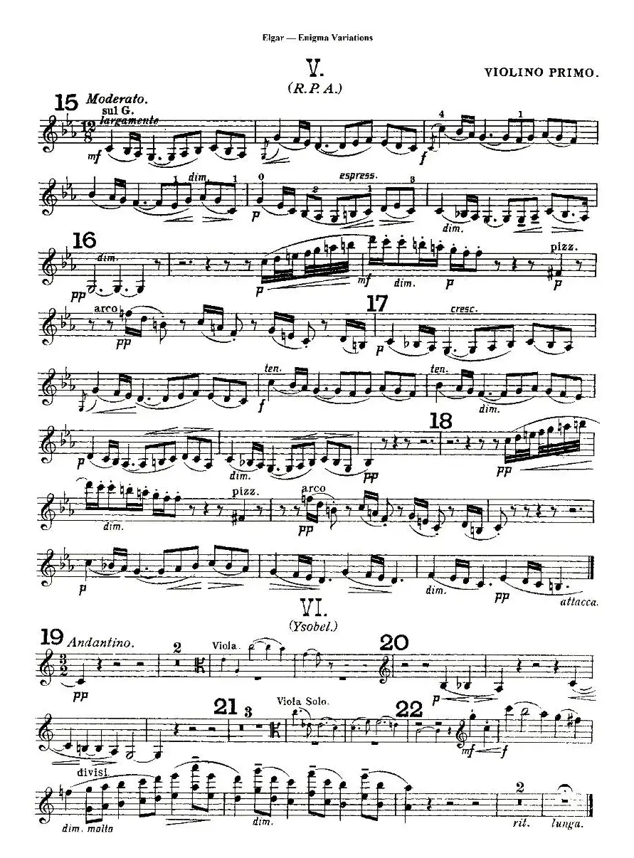 Edward Elgar Enigma Variations