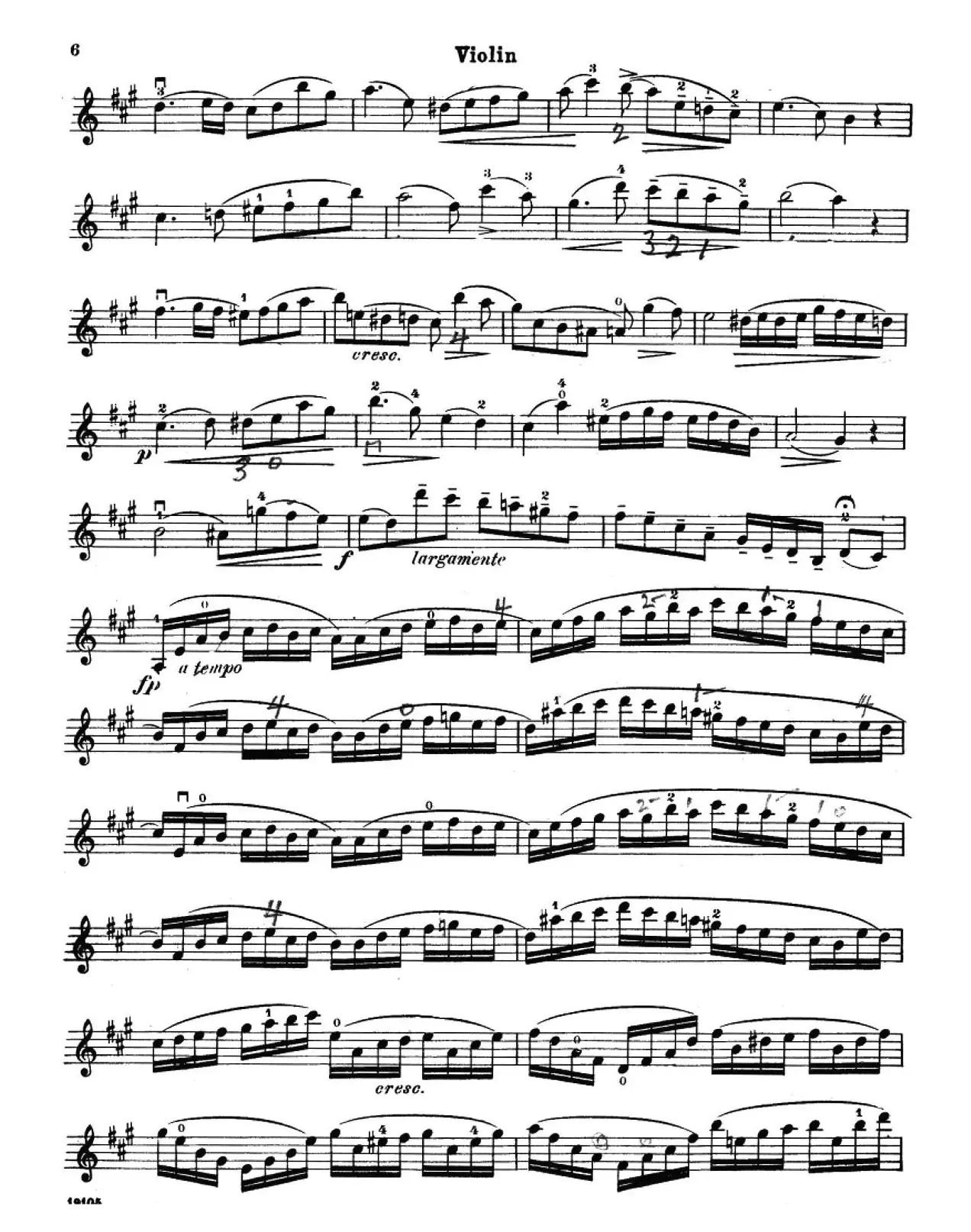 Concerto No.1 in a minor（A小调第一小提琴协奏曲）