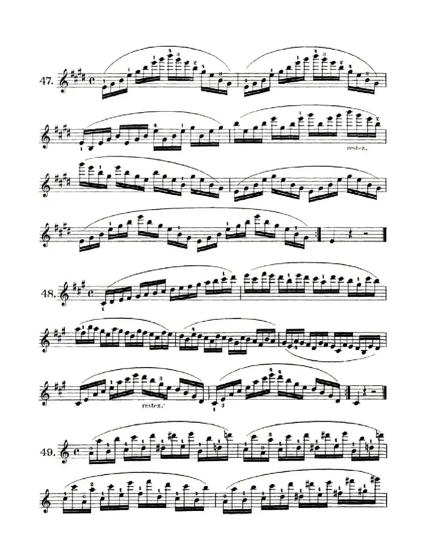 School of Mechanism,Op.74（小提琴技巧 作品.74）