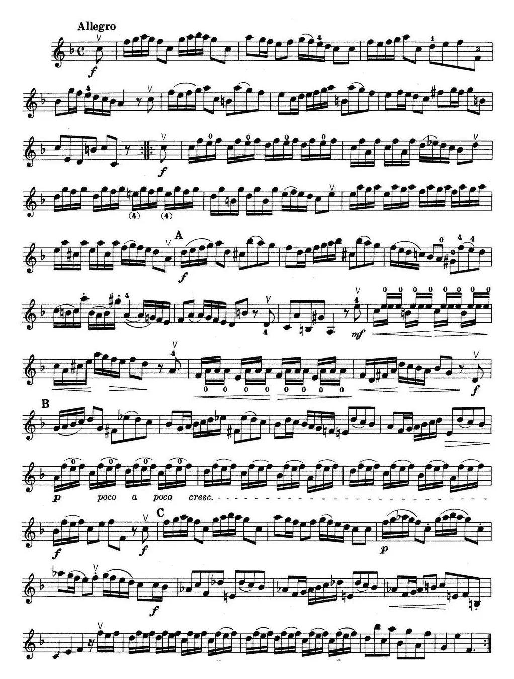 铃木小提琴教材第六册（Suzuki Violin School Violin Part VOLUME 6）