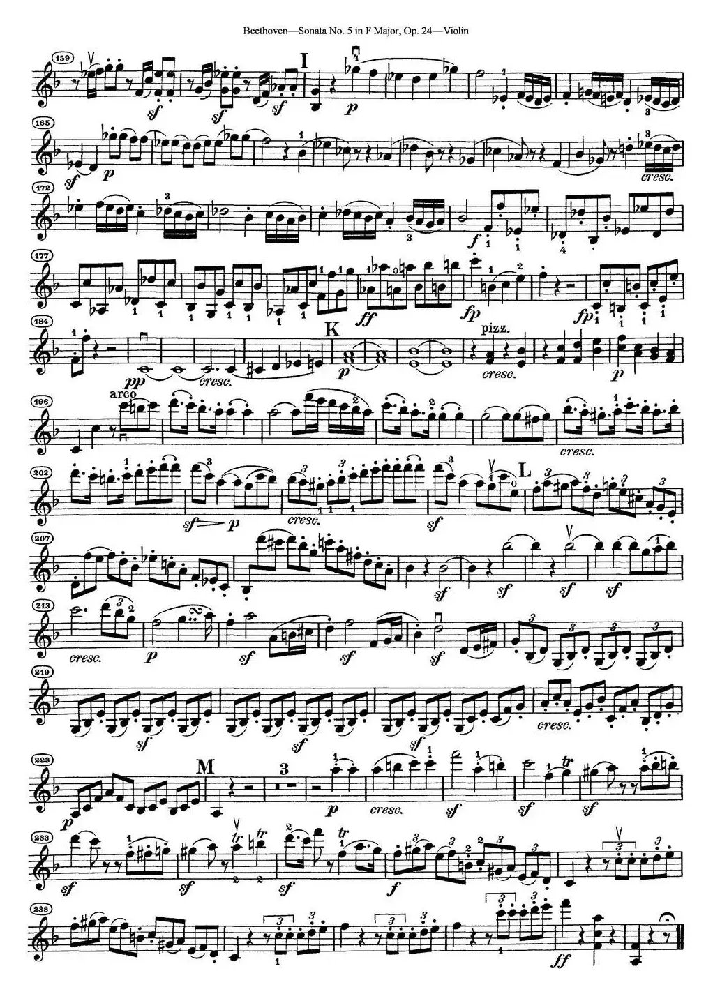 Violin Sonata No.5 in F Major Op.24