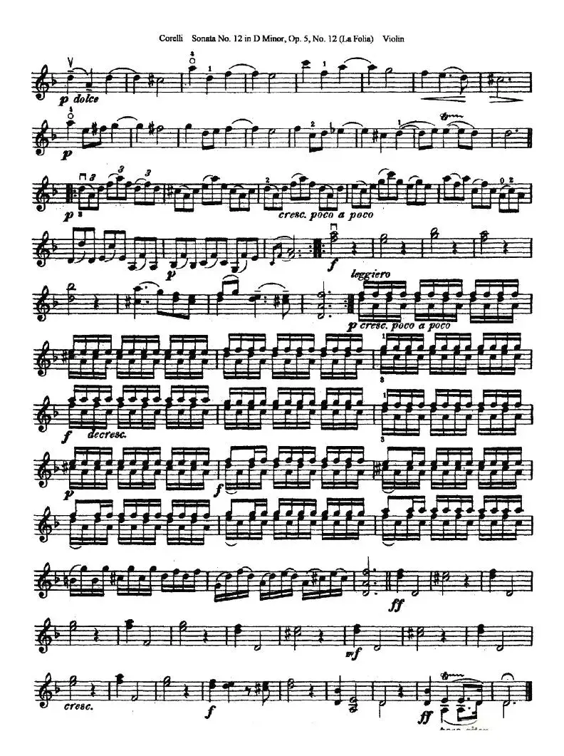 Sonata No.12 in D Minor