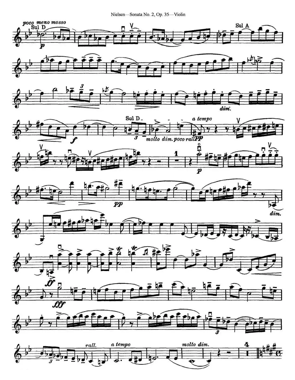 Violin Sonata No.2  Op.35