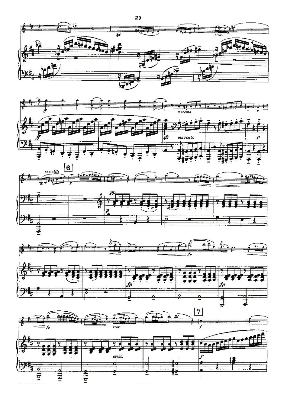 Mozart - Violin Sonata No.3, KV. 306（第三小提琴奏鸣曲）