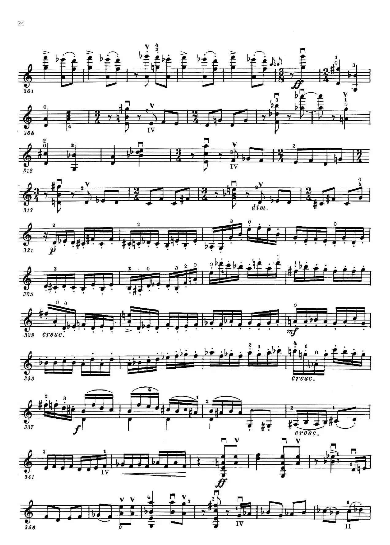 Concerto Op.129 No.2（第二小提琴协奏曲）