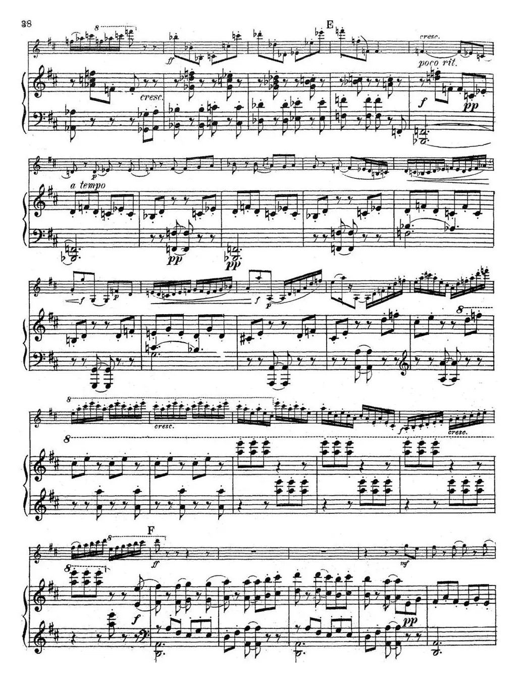 Symphonie Espagnole Op.21，No.5（西班牙交响曲）（小提琴+钢琴伴奏）