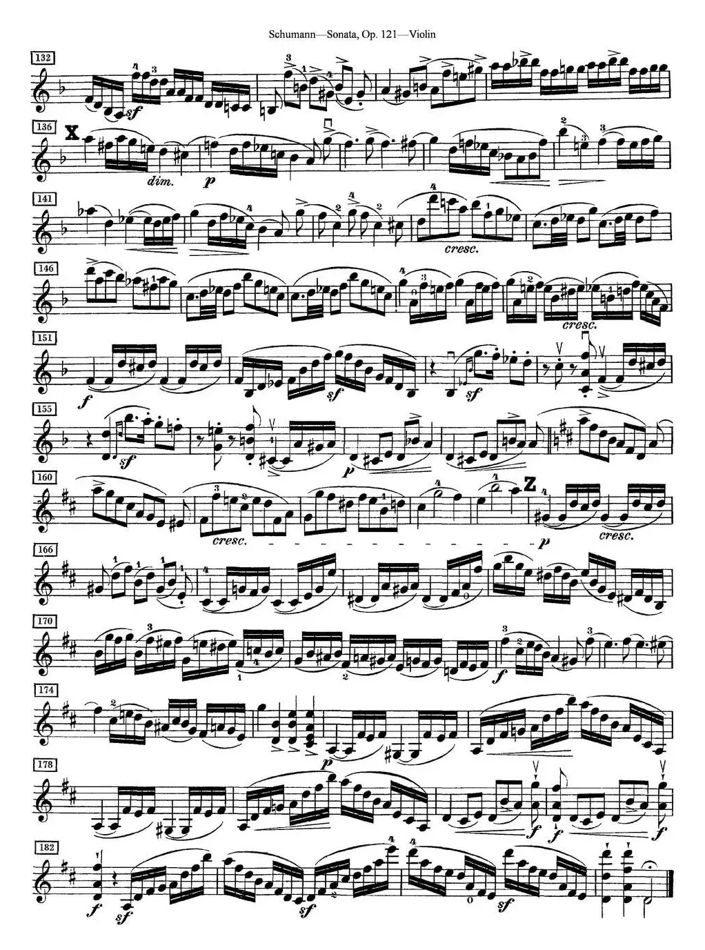 Violin Sonata Op.121