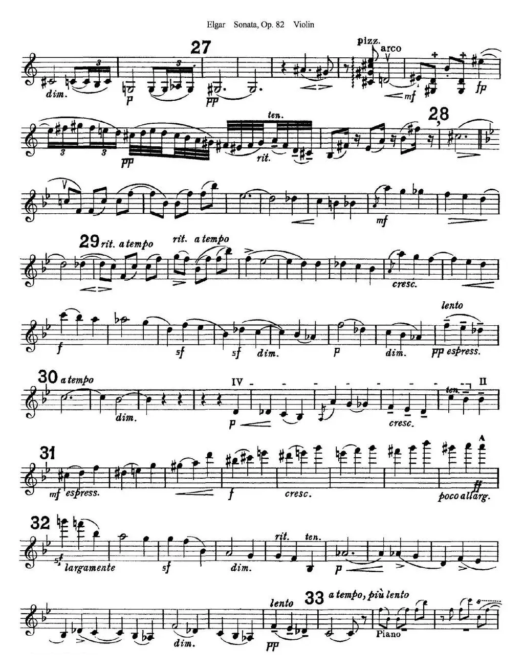 Violin Sonata Op.82