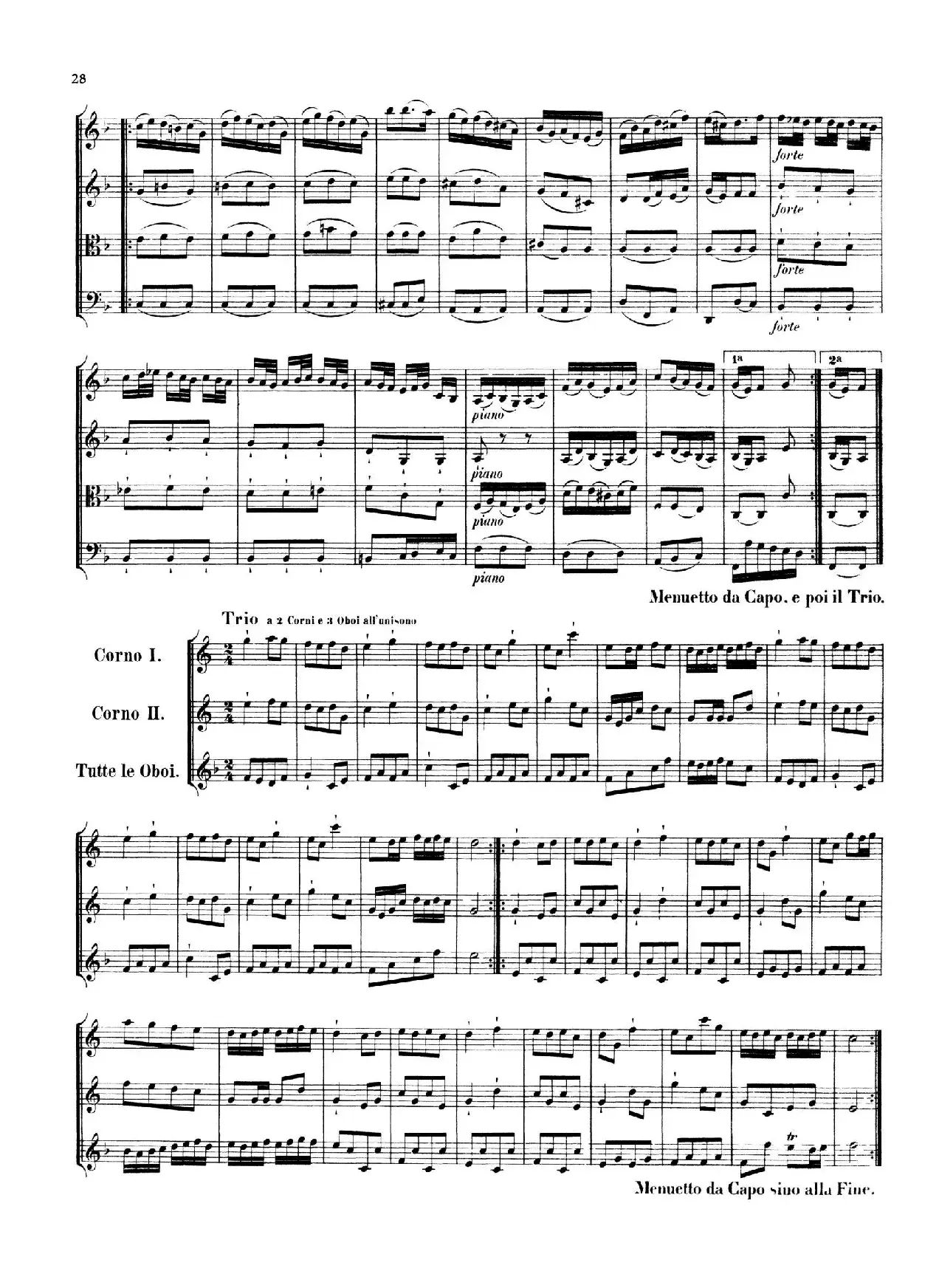 Brandenburg Concerto No.1 in F Major（勃兰登堡协奏曲第一号）