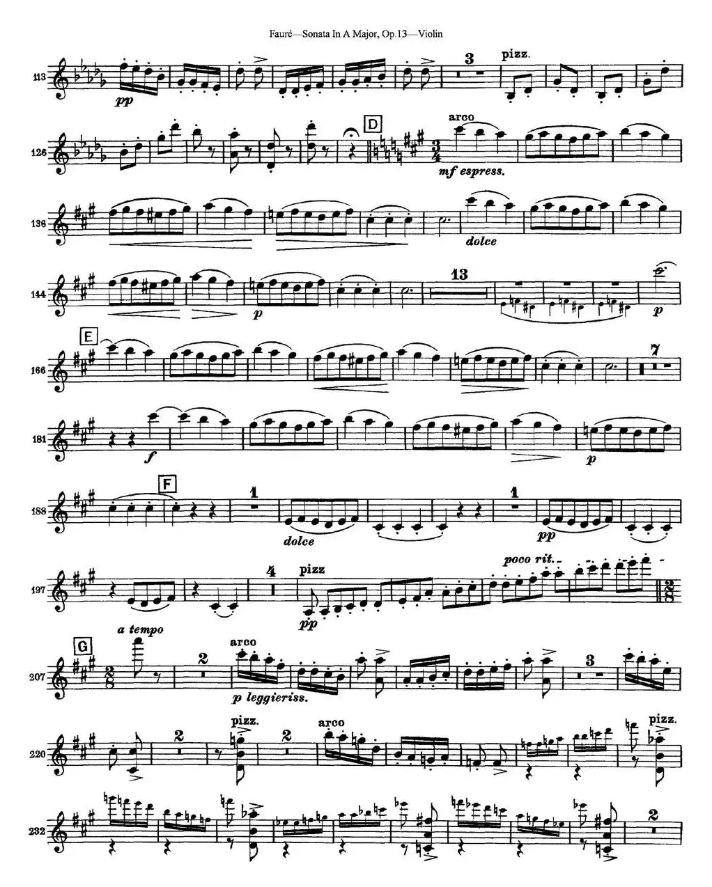 Violin Sonata No.1 Op.13