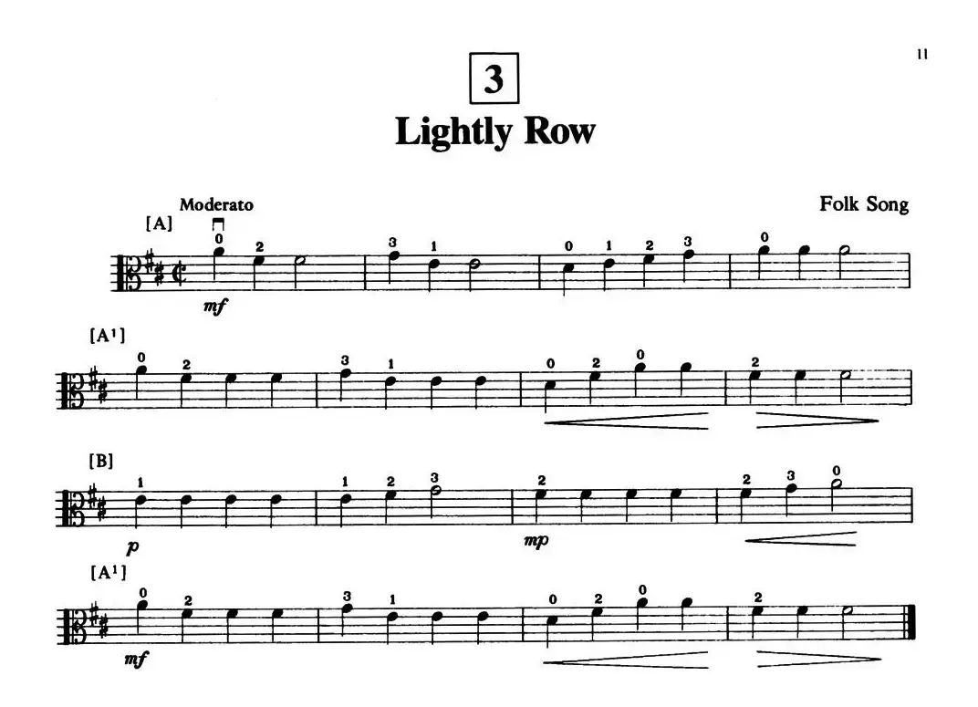 Lightiy Row（中提琴）