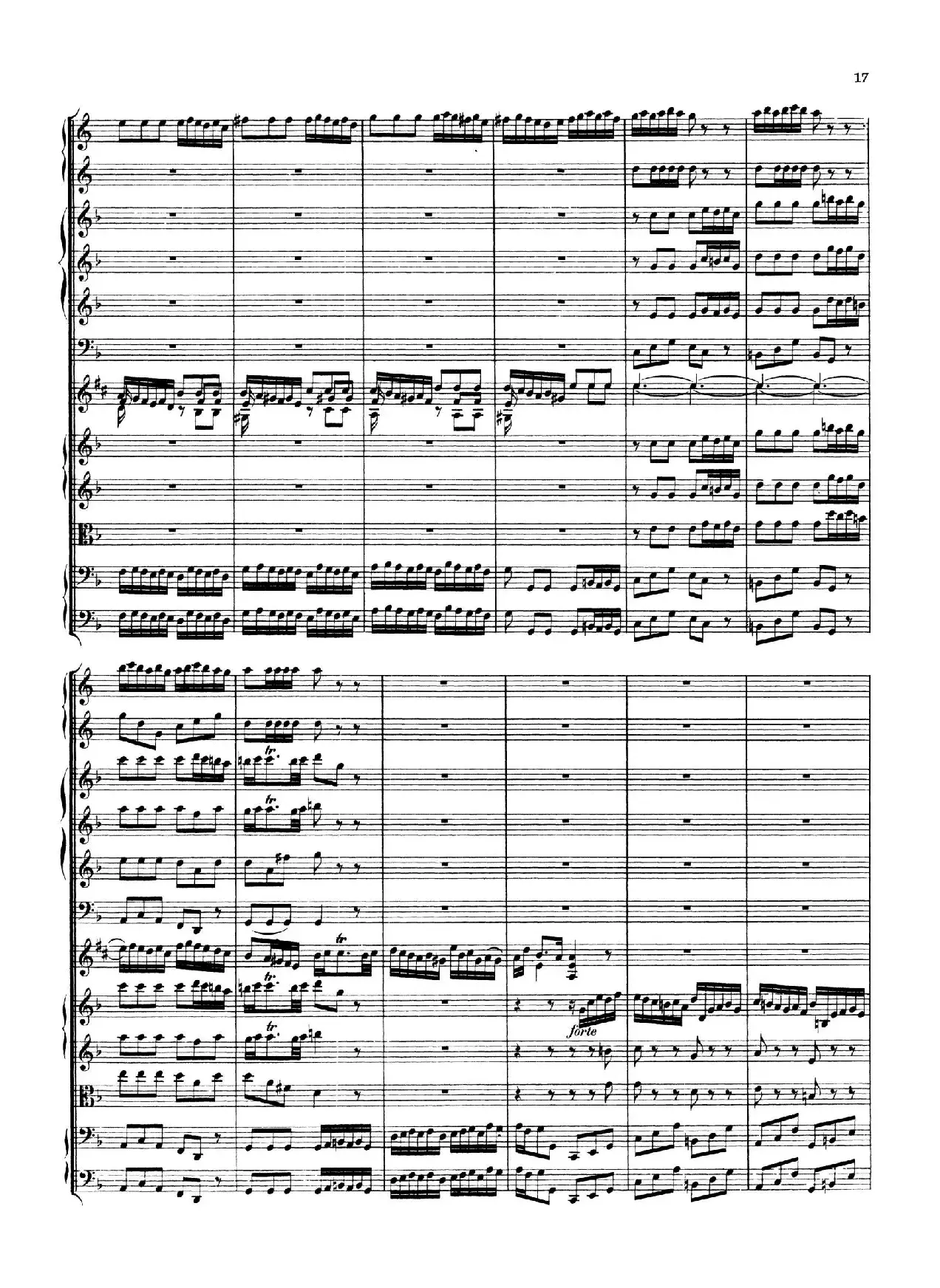 Brandenburg Concerto No.1 in F Major（勃兰登堡协奏曲第一号）