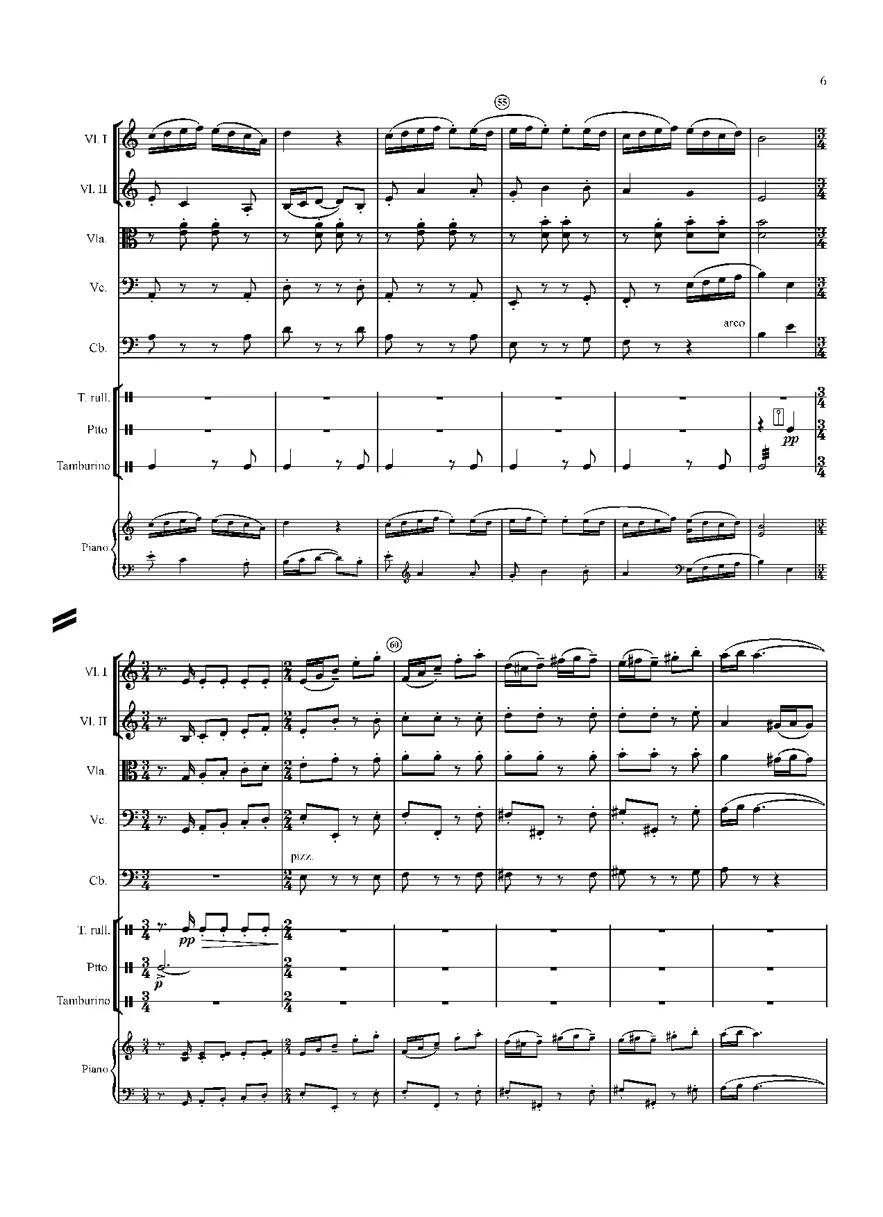 Ivo Blaha Zamecka suita - Full Score（城堡套曲）