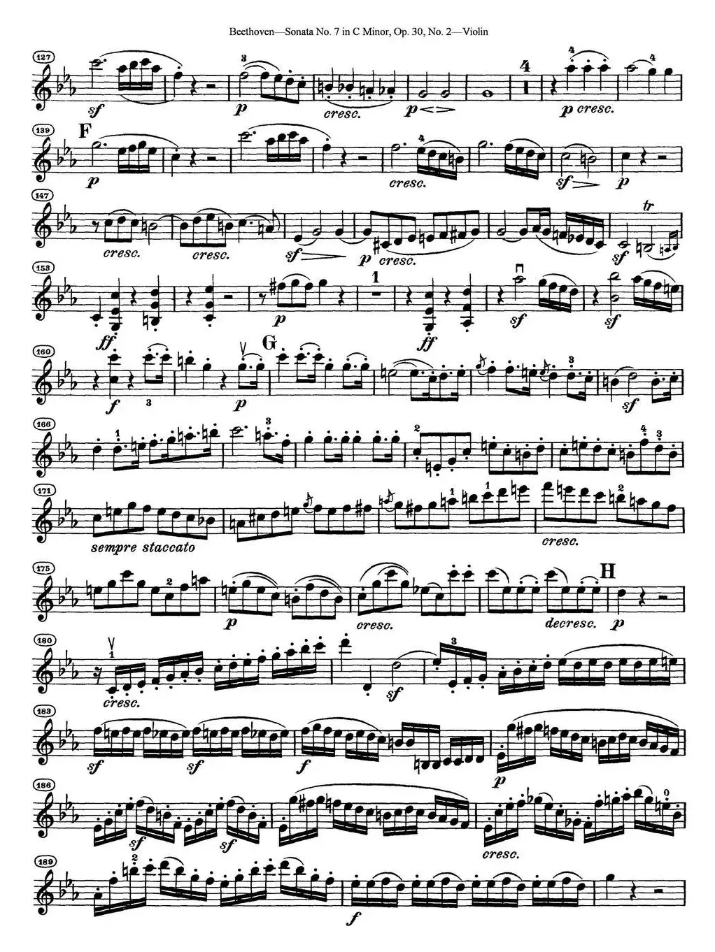 Violin Sonata No.7 in C Minor Op.30 No.2