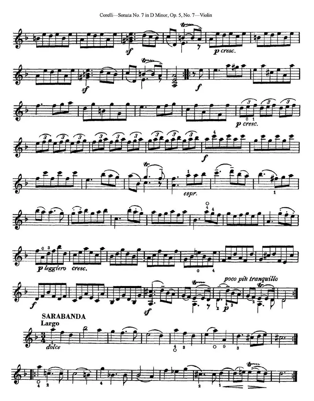 Sonata No.7 in D MinorOp.5 No.7