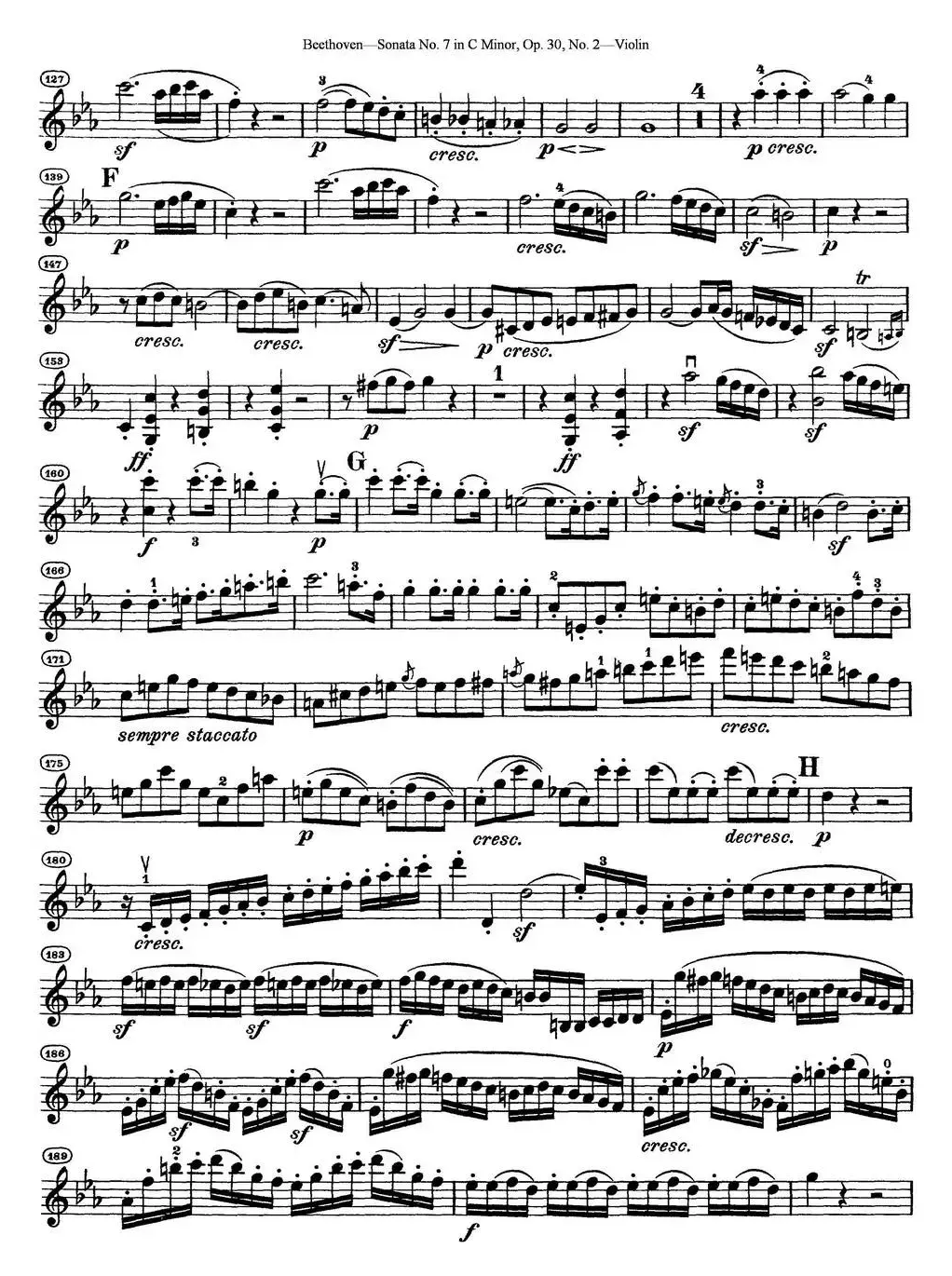 Violin Sonata No.7 in C Minor Op.30 No.2