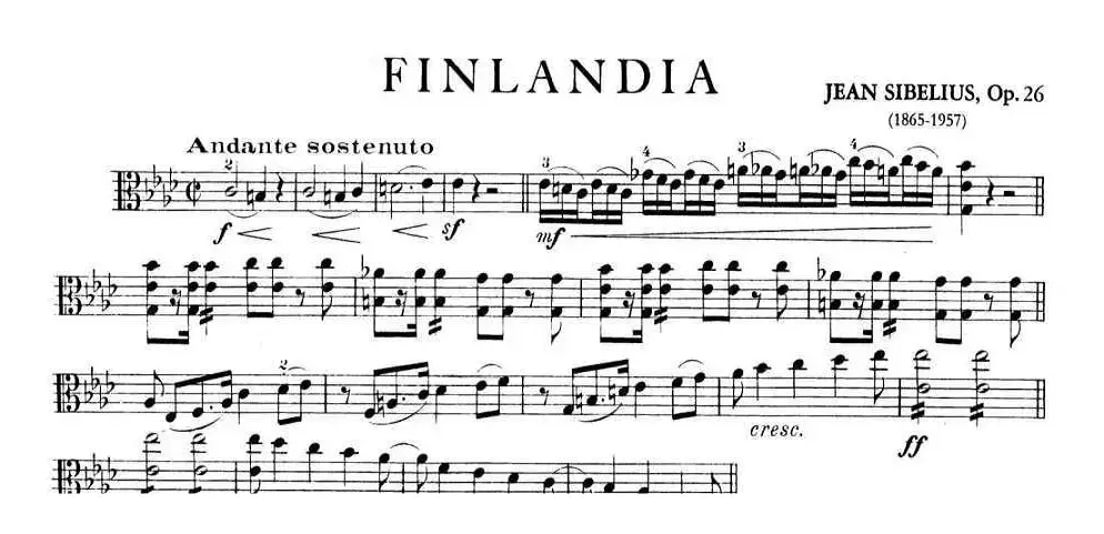 FINLANDIA（中提琴）