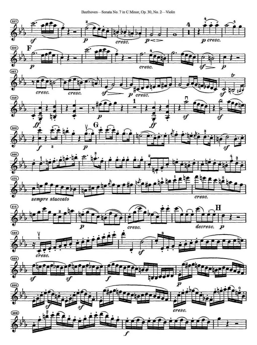 Violin Sonata No.7 in C Minor Op.30 No.2