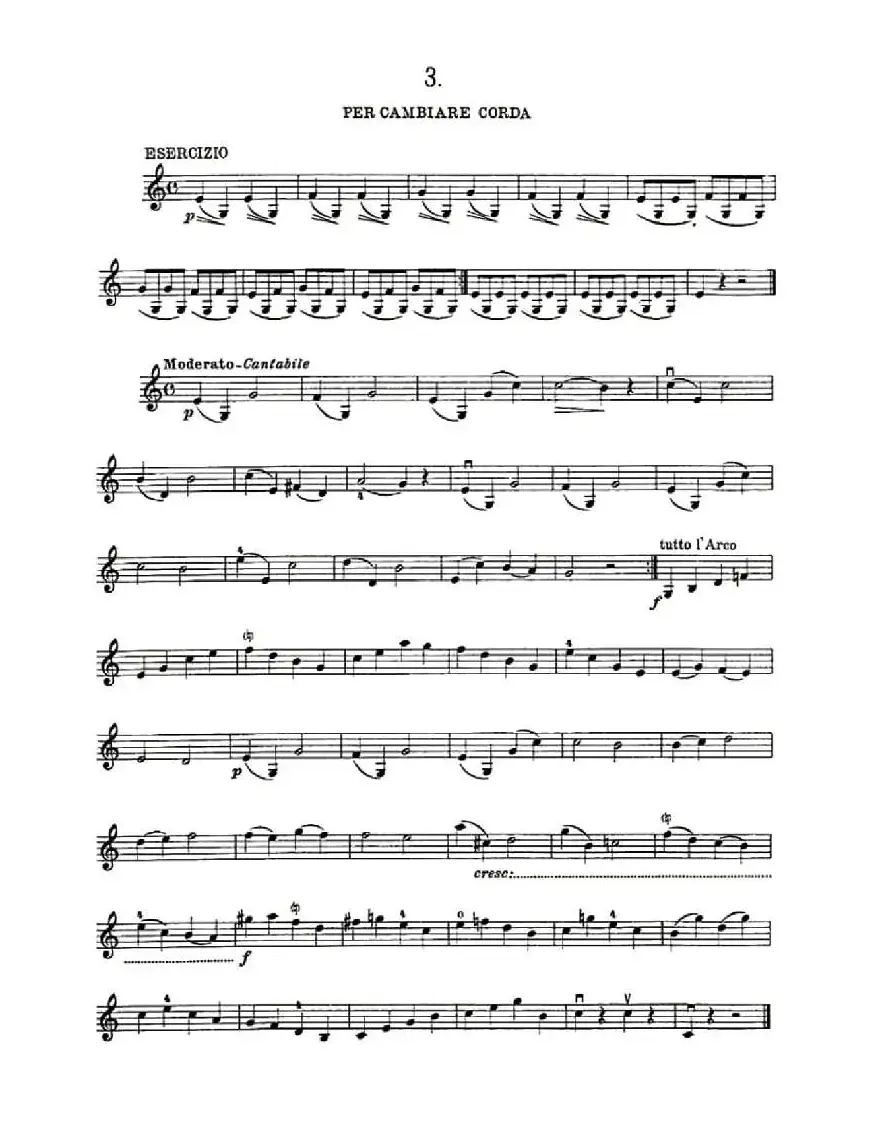 36 Studi Melodici E Facilissimi  Op.48之1—10（36首容易旋律 作品.48）