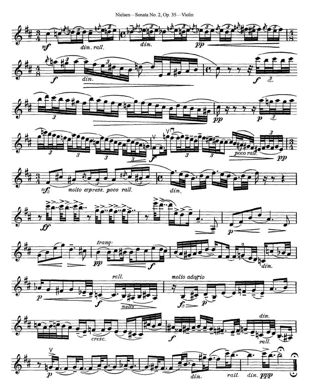 Violin Sonata No.2  Op.35