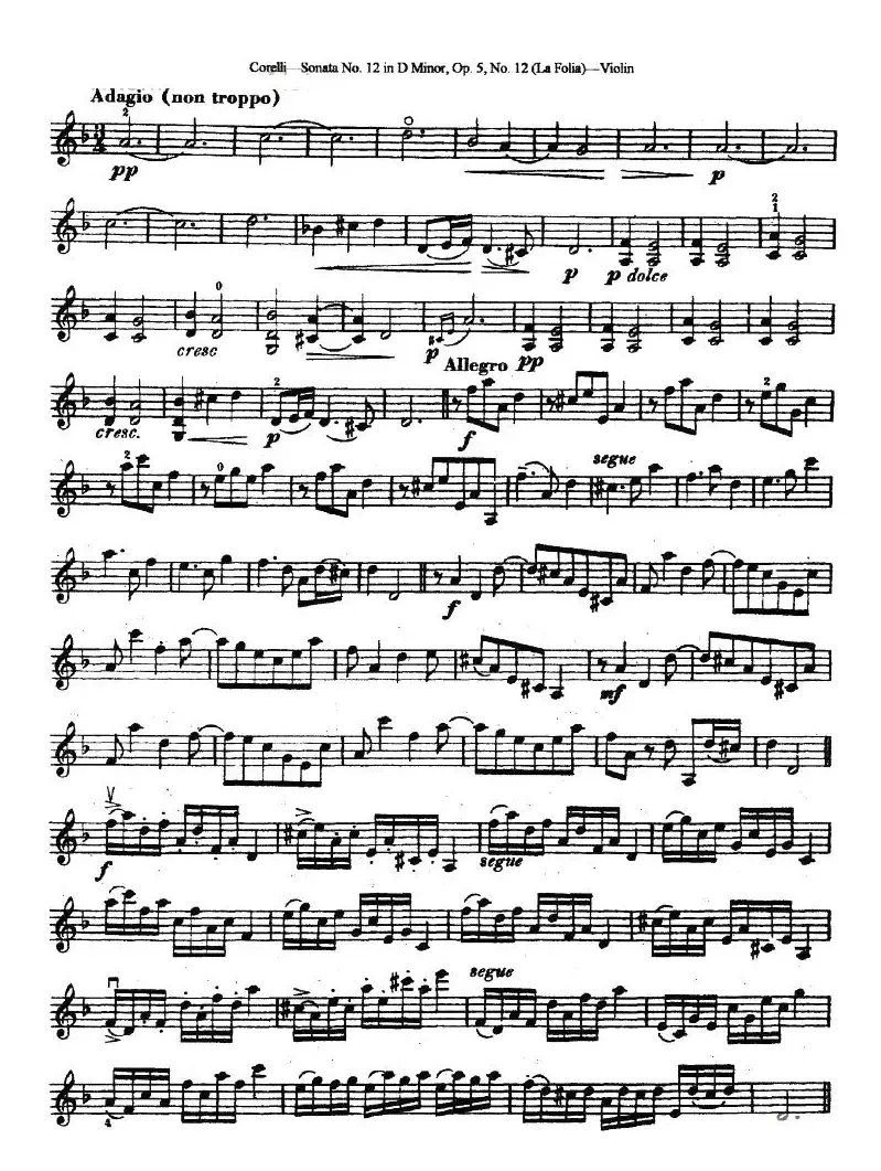 Sonata No.12 in D Minor