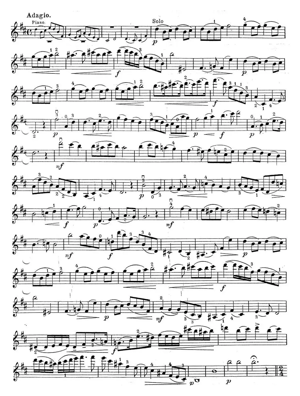 Concertino（O. Rieding,Op.25）