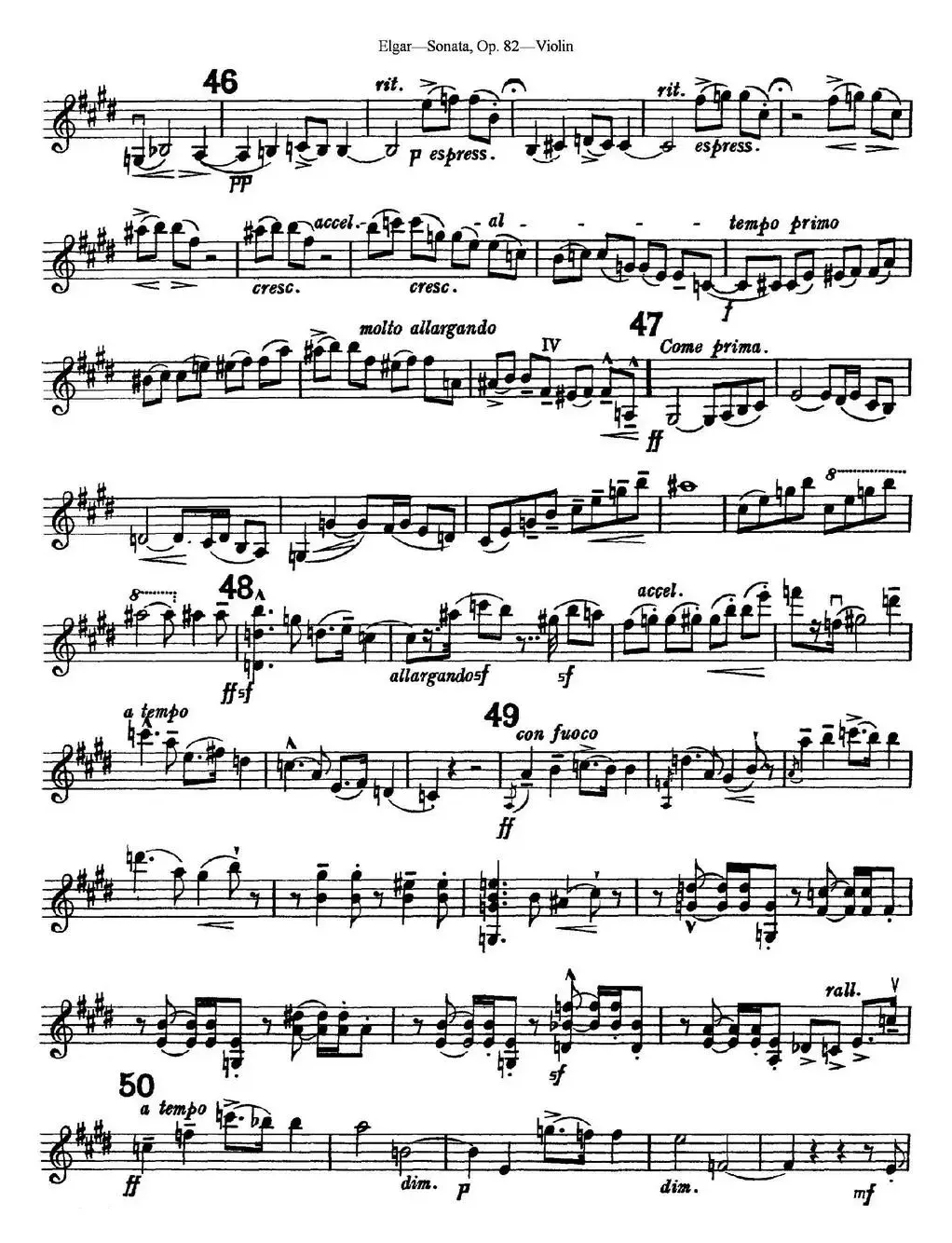 Violin Sonata Op.82