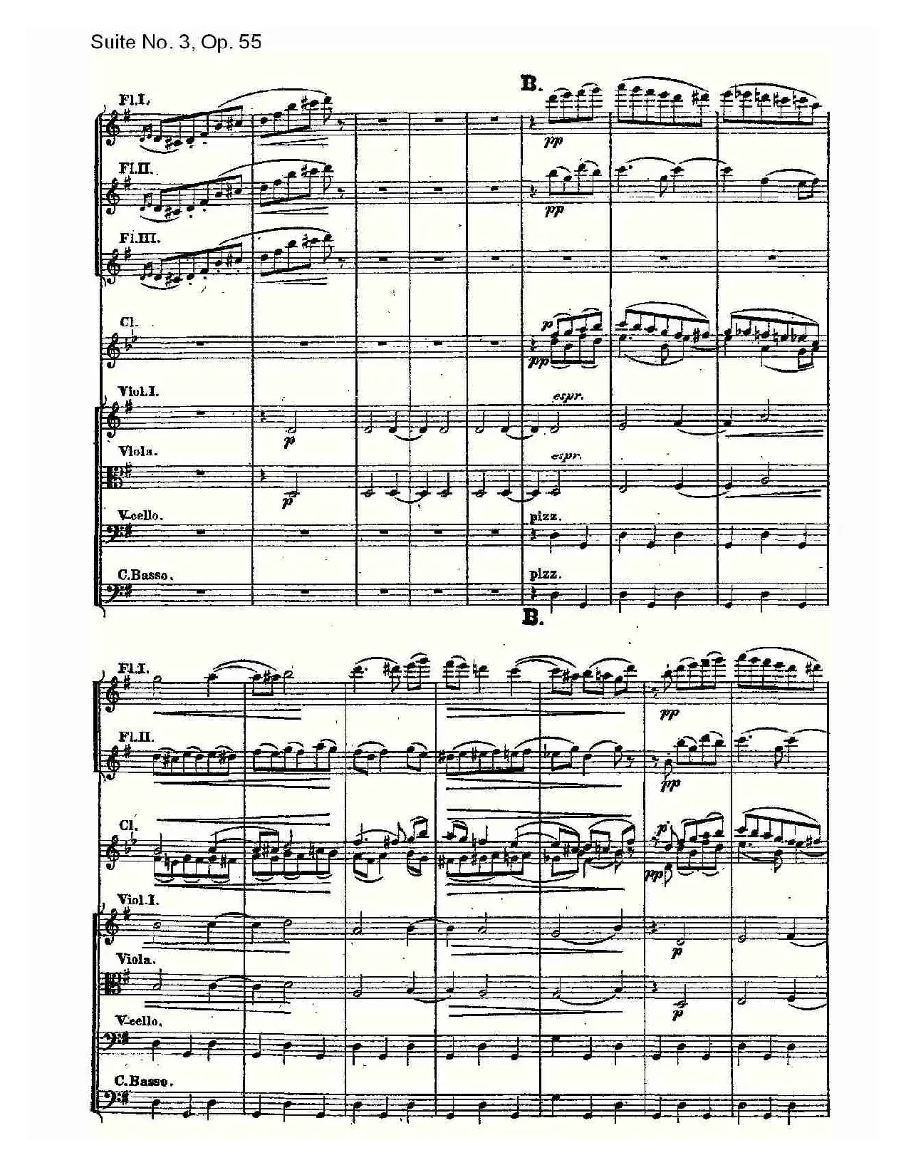 Suite No. 3, Op.55  第三套曲,Op.55第二乐章