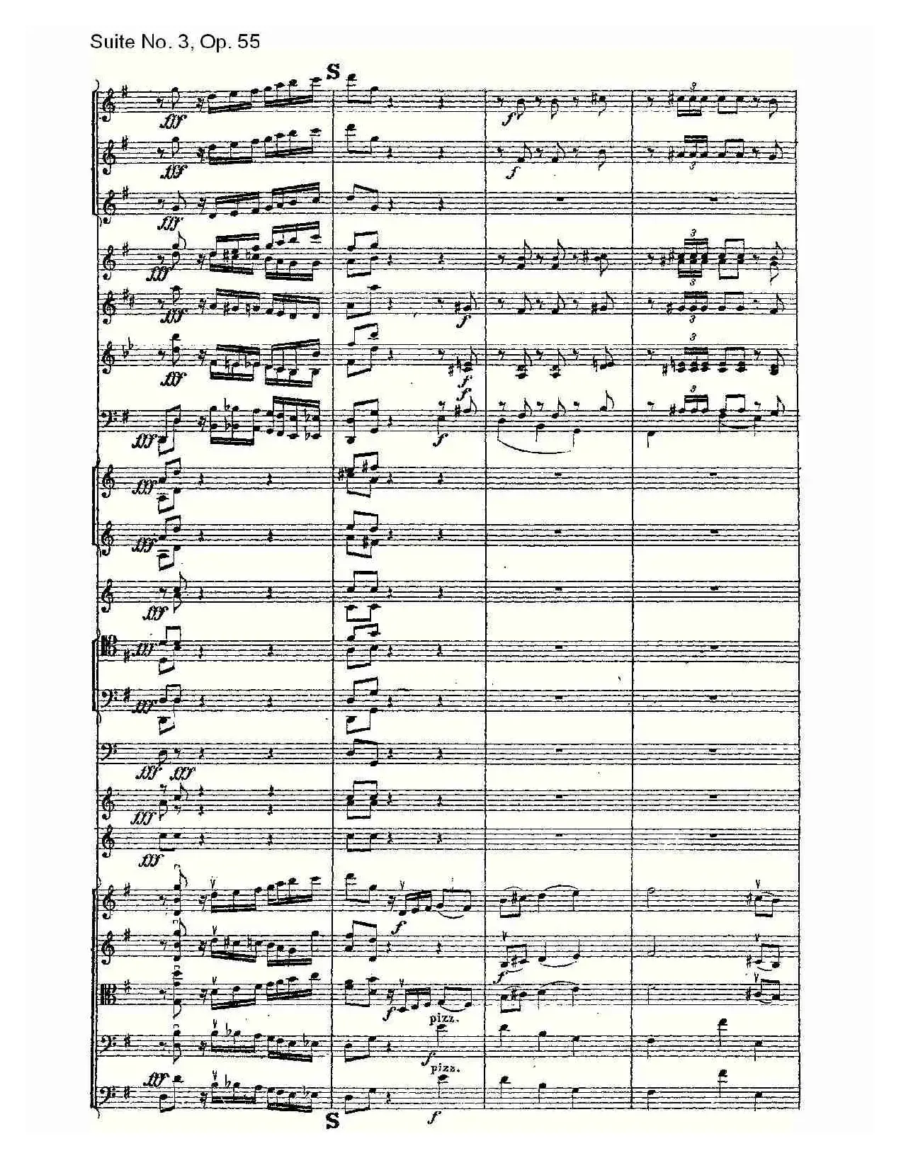 Suite No. 3, Op.55  第三套曲,Op.55第四乐章第二部（一）