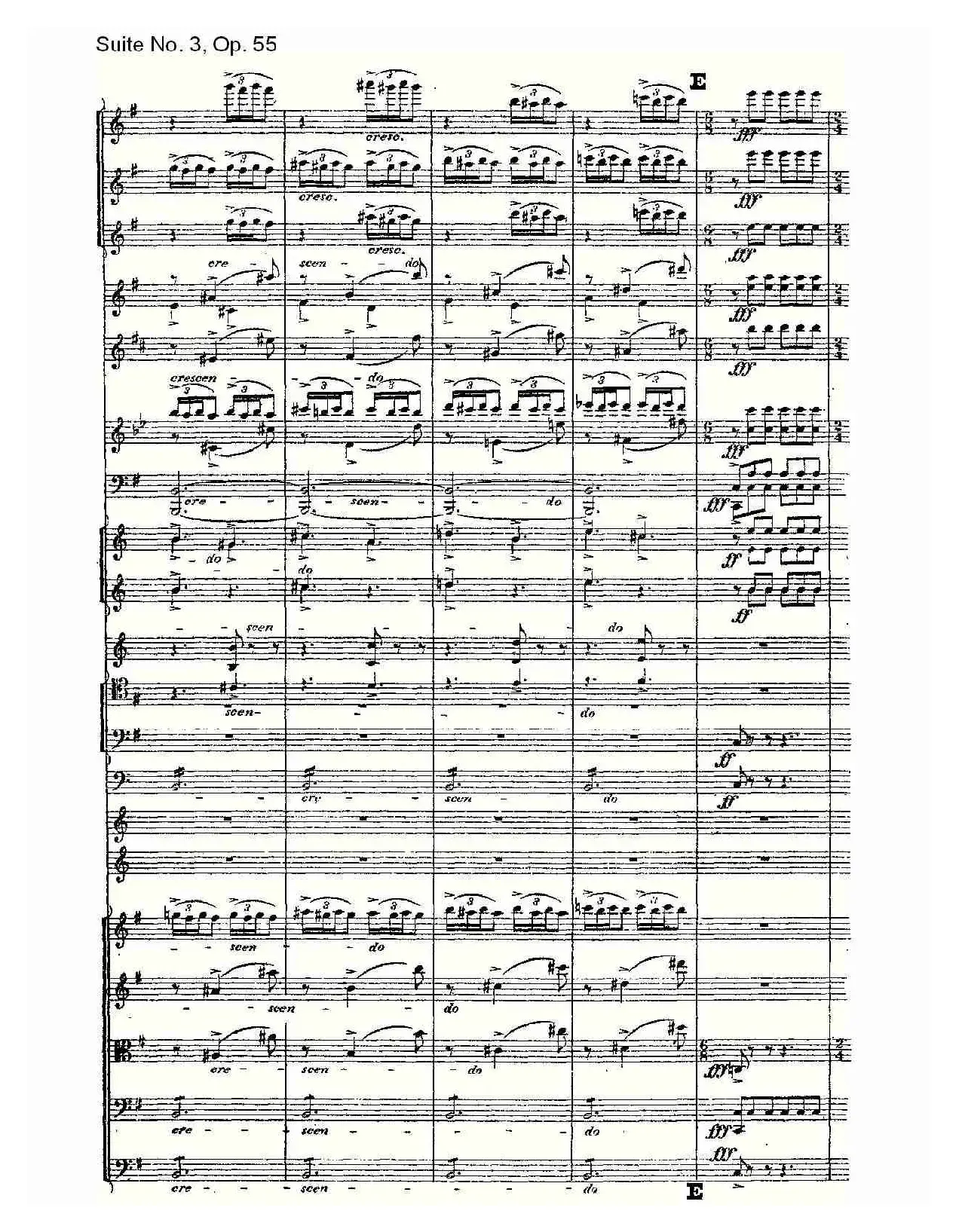 Suite No. 3, Op.55  第三套曲,Op.55第三乐章（一）