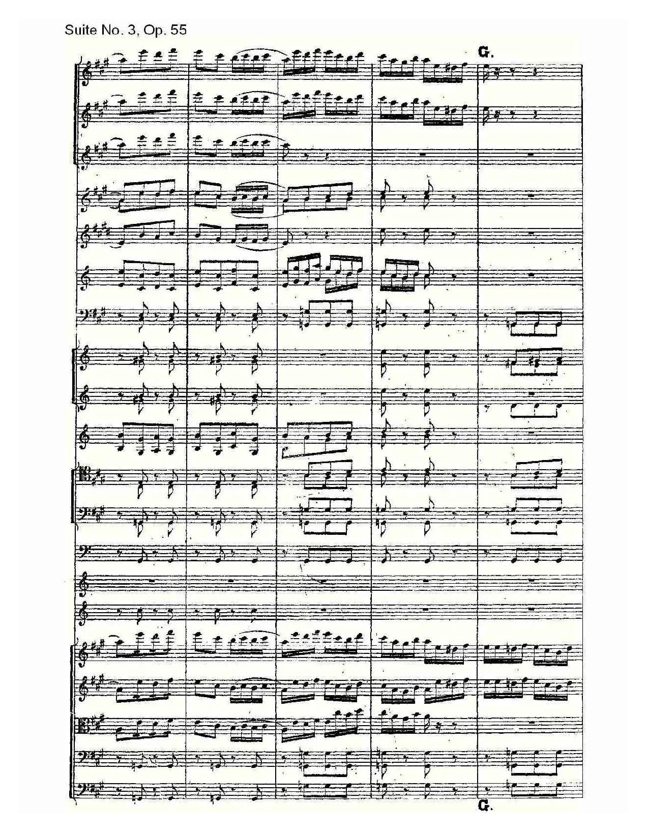 Suite No. 3, Op.55  第三套曲,Op.55第四乐章第一部（二）