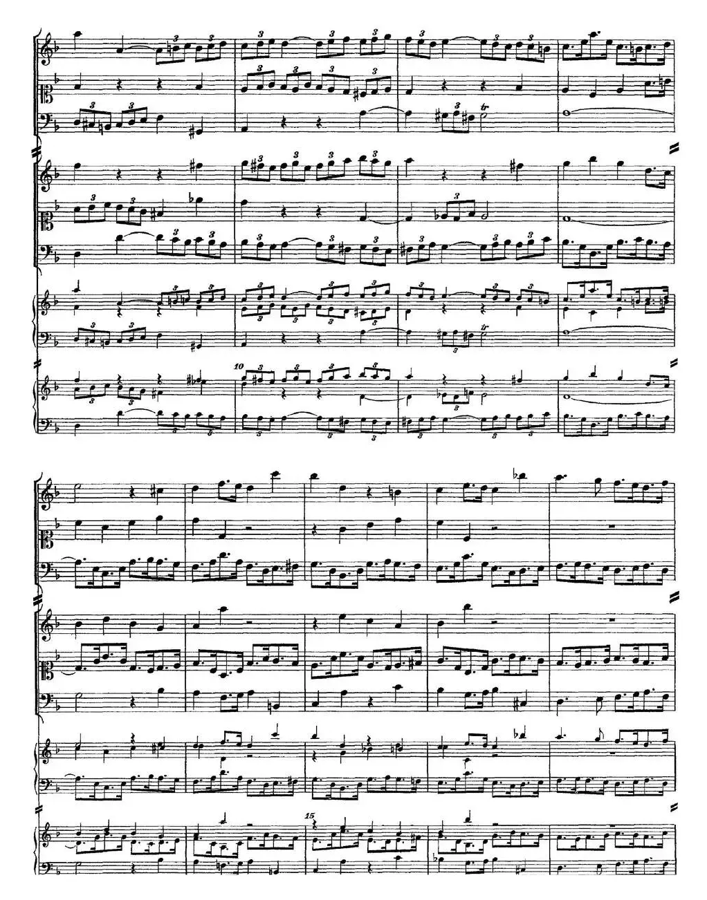 The Art of the Fugue BWV 1080（赋格的艺术-XVI）